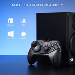 Controller Gaming Redragon Ceres G710 Wired Vibration Programmable - King Tech