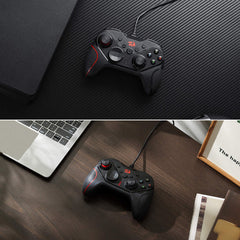 Controller Gaming Redragon Ceres G710 Wired Vibration Programmable - King Tech