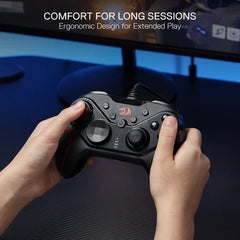 Controller Gaming Redragon Ceres G710 Wired Vibration Programmable - King Tech