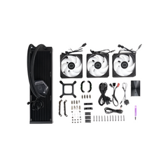 CPU Cooler Cooler Master MasterLiquid 360 Atmos Black (360mm AIO Liquid, ARGB) - King Tech