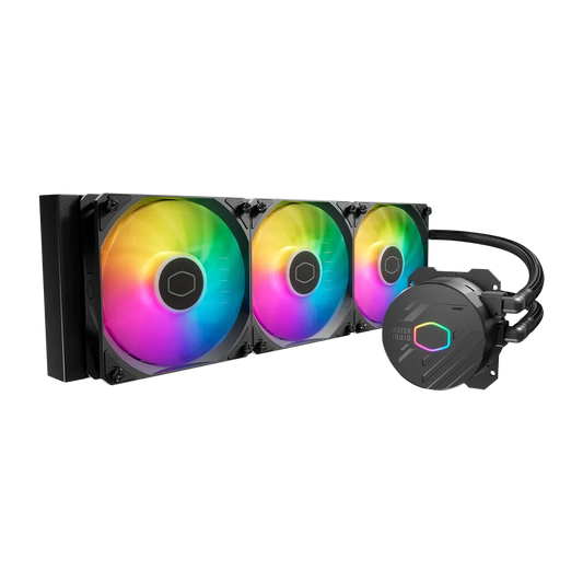 مبرد وحدة المعالجة المركزية Cooler Master MasterLiquid 360 Core II (سائل AIO مقاس 360 مم، ARGB Gen S)