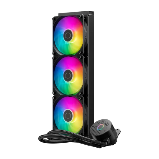 مبرد وحدة المعالجة المركزية Cooler Master MasterLiquid 360 Core II (سائل AIO مقاس 360 مم، ARGB Gen S)