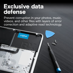 Crucial BX500 500GB SATA 2.5" Internal SSD