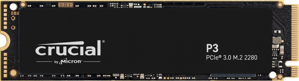 Crucial P3 4TB PCIe 3.0 M.2 Internal NVMe SSD