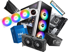 Custom Gaming PC | Intel Core i7-14700F - 32GB DDR5 RAM - 1TB NVMe SSD - ASUS RTX 4070 OC 12GB Graphics - Thermaltake Level 20 Case - 850W Gold PSU