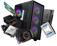 Custom PC | Intel Core i3-12100F - 16GB DDR4 RAM - 1TB HDD - MSI GT 730 4GB Graphics - Xigmatek Sky II Case + 600W PSU