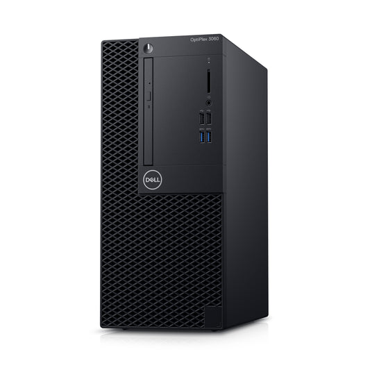Dell OptiPlex 3060 Tower PC |
Intel Core i3-8100 Processor - 4GB DDR4 RAM - 500GB HDD - Intel UHD Graphics 630 (Used)