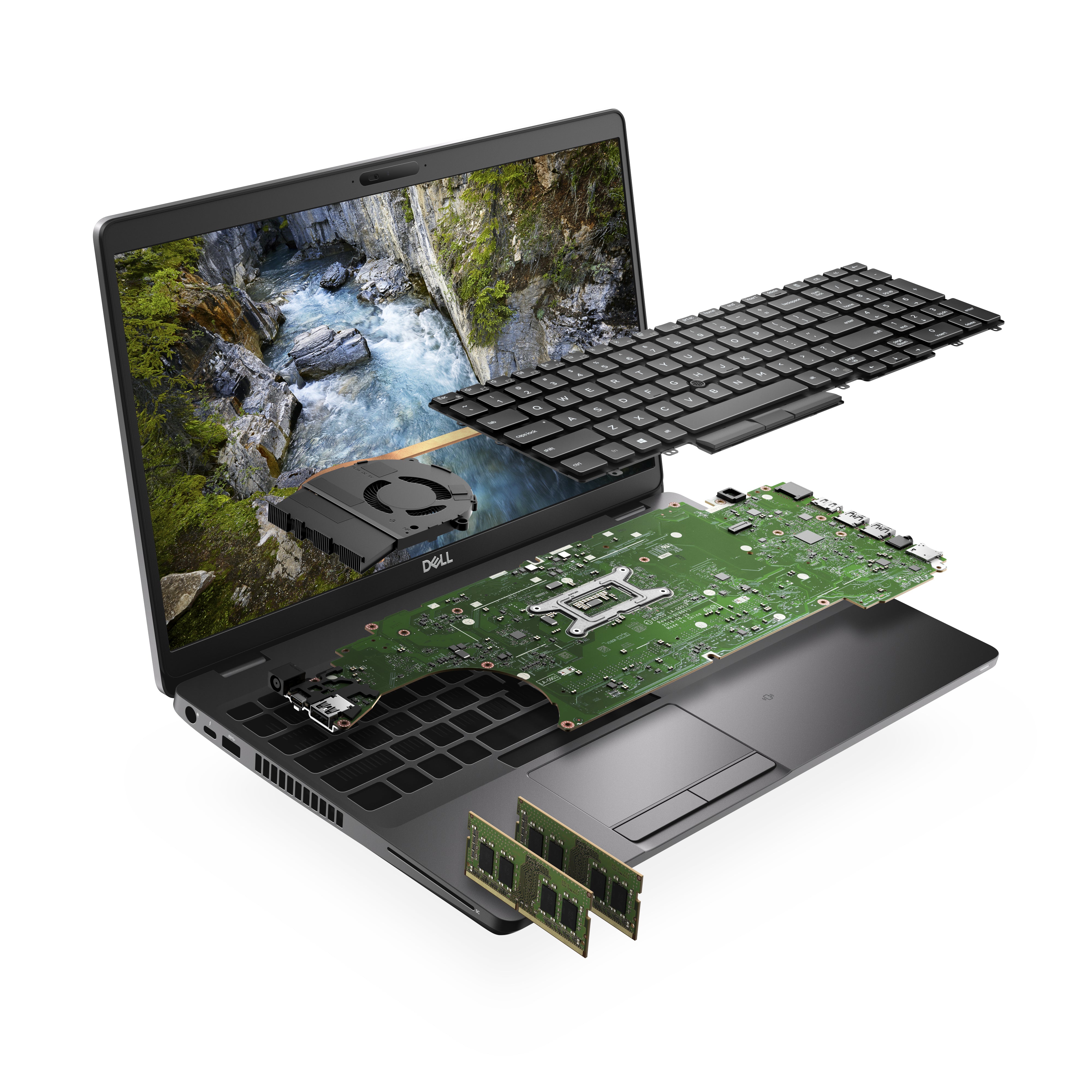 Dell Precision 3540 Laptop | Intel Core i7-8550U Processor - 16GB DDR4 RAM - 512GB M.2 SSD - AMD Radeon Graphics 4GB - 15.6 inches (Used)