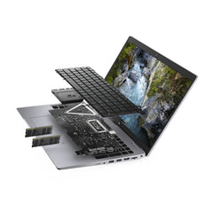 Dell Precision 3560 Mobile Workstation | Intel Core i7-1185G7 Processor - 16GB DDR4 RAM - 512GB M.2 NVMe SSD - NVIDIA T500 2GB GDDR6 Graphics - 15.6 inches FHD Touchscreen (Used)
