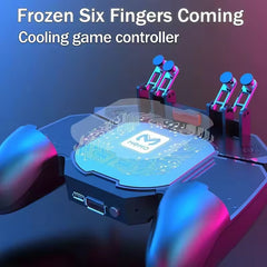 DL88 2-in-1 Phone Cooler with Gaming Triggers