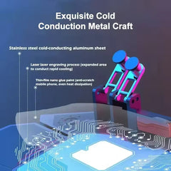DL88 2-in-1 Phone Cooler with Gaming Triggers