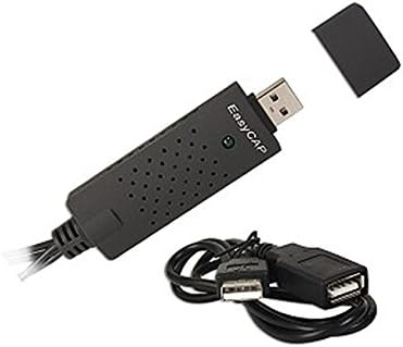 دونجل Easycap USB 2.0 إلى 4 يسجل إشارة AV