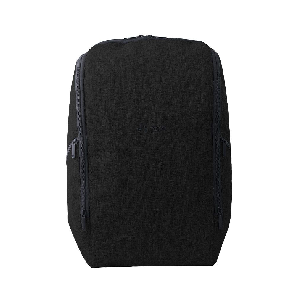 E-Train BG-82-2 Nylon Laptop Backpack - Fits Up to 15.6 inches, Black