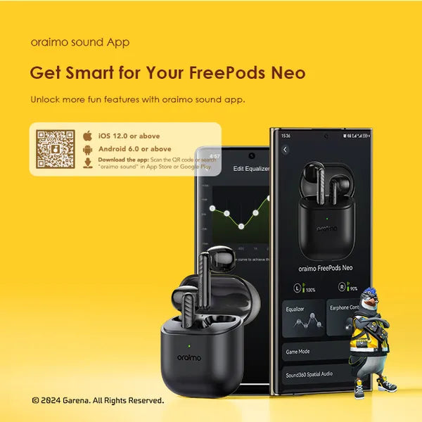 Earbuds Oraimo FreePods Neo OTW-330S - King Tech