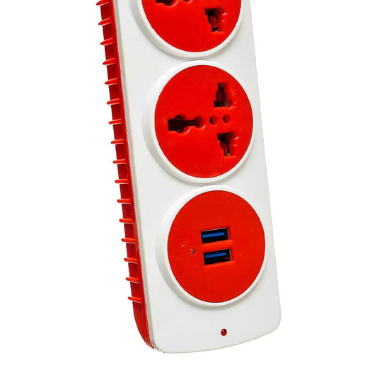 Electric Power Gigamax Plus GM-66 4 Port 2 USB 5M - King Tech