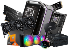 Extreme Gaming PC | AMD Ryzen 9 7950X3D - 64GB DDR5 RAM - 4TB NVMe SSD + 2TB SSD - MSI RTX 5080 16GB Graphics - Cooler Master C700M Case - 1250W Gold PSU