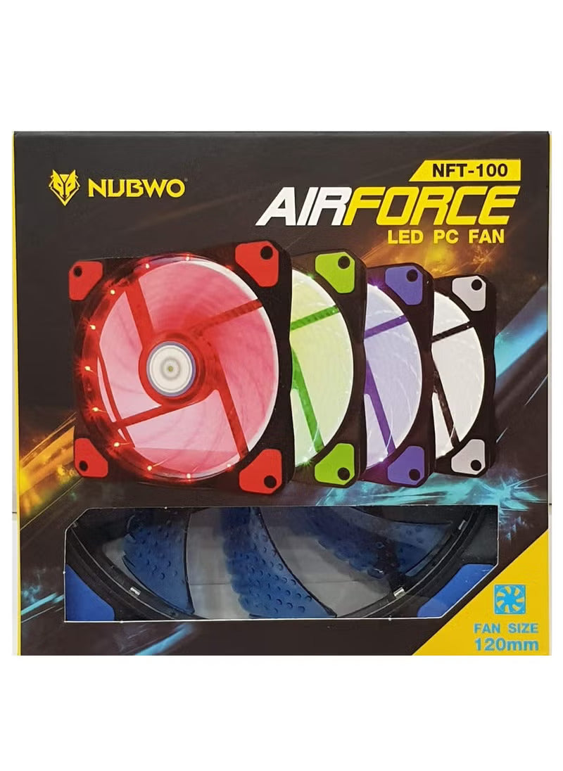 Fan Case Nubwo RGB Airforce 120M NFT-100 - King Tech