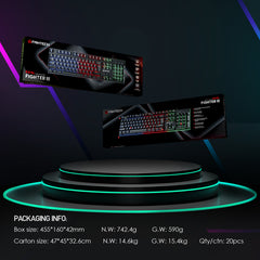 Fantech Fighter K614L Membrane Gaming Keyboard