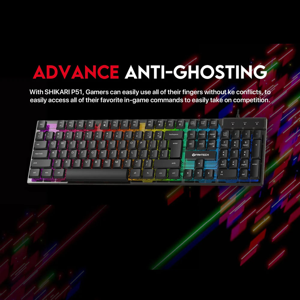 Fantech P51 Gaming Combo Bundle 5-in-1