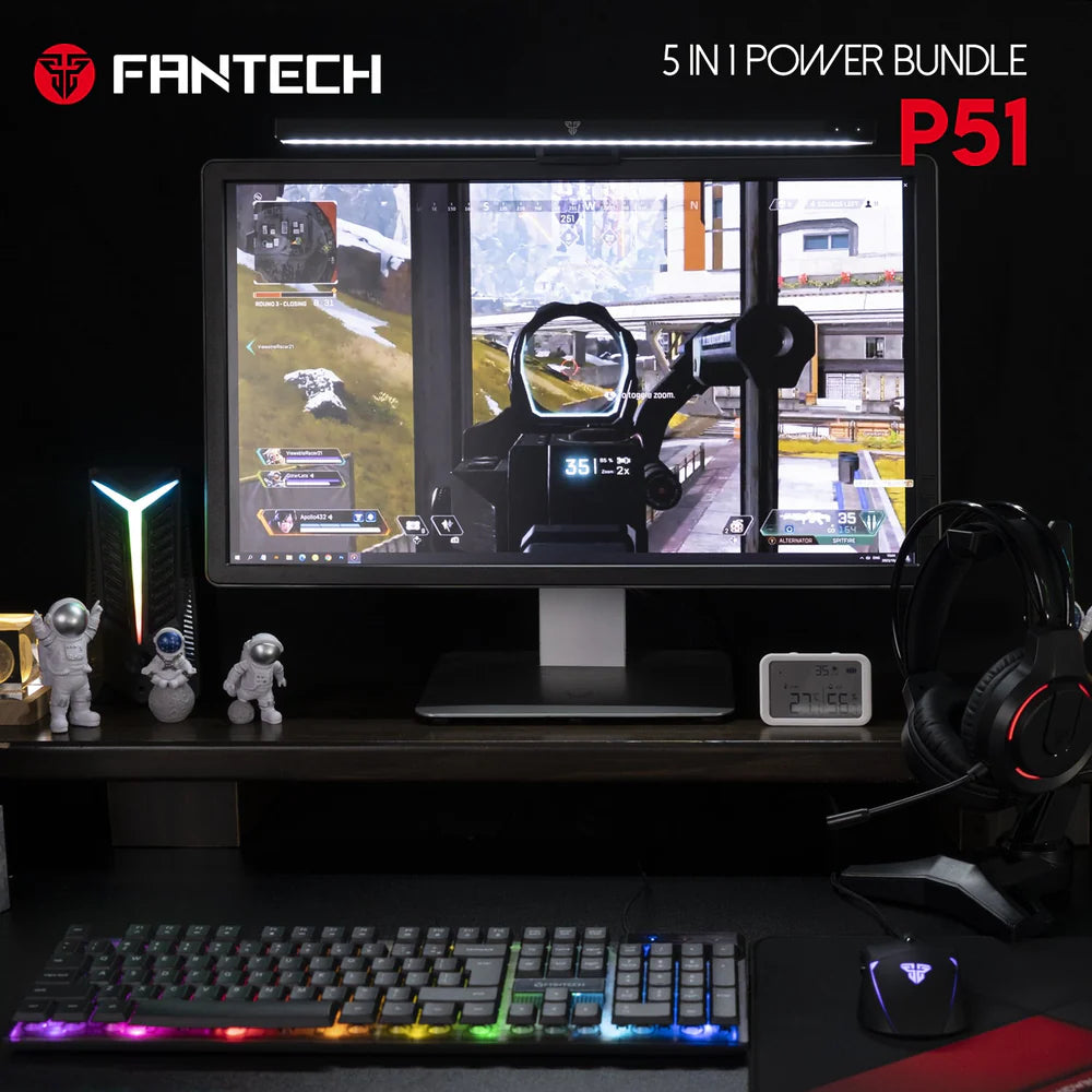 Fantech P51 Gaming Combo Bundle 5-in-1