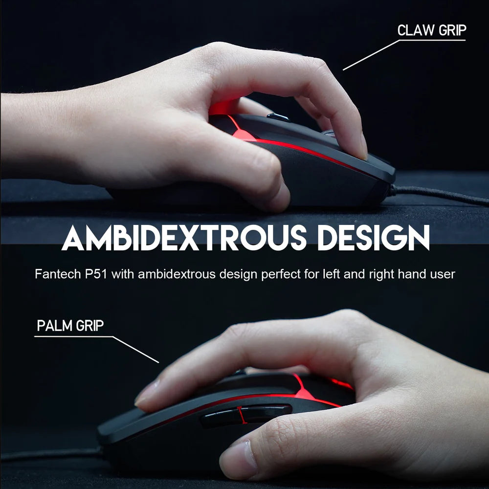 Fantech P51 Gaming Combo Bundle 5-in-1