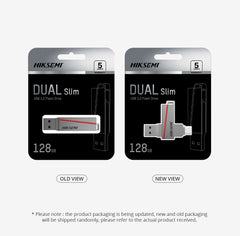 Flash Memory Hiksemi 64GB OTG Type-C E307C USB3 - King Tech