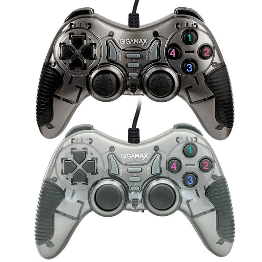 Gamepad Double Gigamax Plus Turbo GM6060 Analog - King Tech