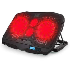 Gamma GT-18 Laptop Cooling Pad with Display - 4 Fans