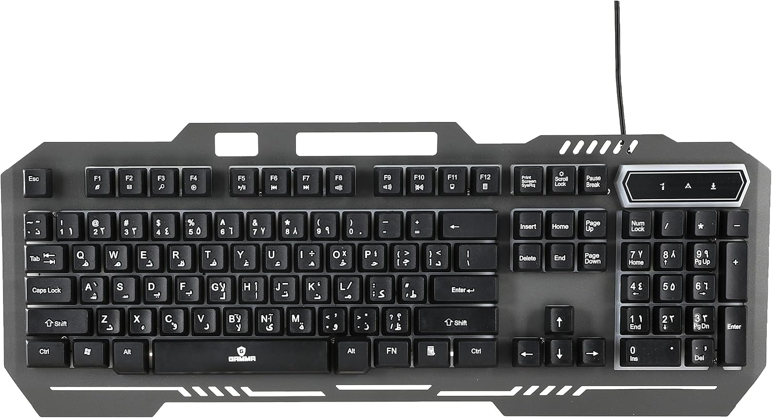 Gammatech GX-100 Wired USB Keyboard and Mouse Combo