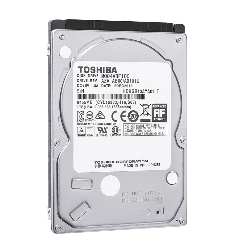 Generic 1TB 2.5-inch Internal Hard Drive for Laptops - 5400 RPM (Used)