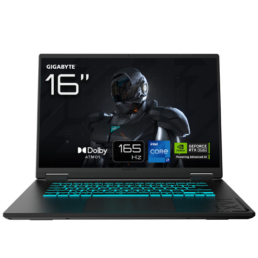 Gigabyte A16 GA6H Gaming Laptop |
Intel Core i5-13420H Processor - 16GB DDR5 RAM - 512GB NVMe SSD - NVIDIA GeForce RTX 4050 6GB GDDR6 Graphics - 16.0 inches FHD+ 165Hz (Black)