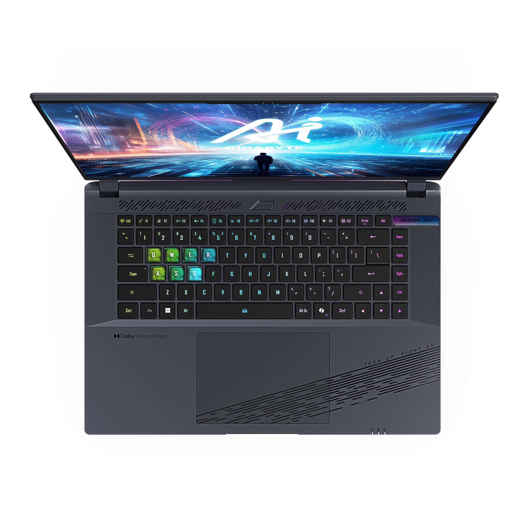 Gigabyte AORUS 16X ASG-63USC65SH Gaming Laptop | Intel Core i7-13650HX Processor - 16GB DDR5 RAM - 1TB NVMe SSD - NVIDIA GeForce RTX 4070 8GB GDDR6 Graphics - 16.0 inches WQXGA 165Hz (Gray, Win11)