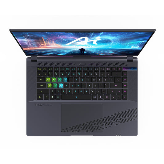 Gigabyte AORUS 16X ASG-63USC65SH Gaming Laptop |
Intel Core i7-13650HX Processor - 16GB DDR5 RAM - 1TB NVMe SSD - NVIDIA GeForce RTX 4070 8GB GDDR6 Graphics - 16.0 inches WQXGA 165Hz (Gray, Win11)