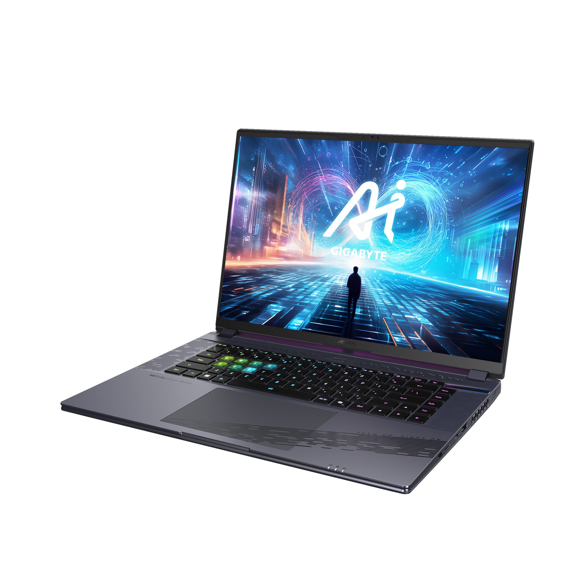 Gigabyte AORUS 16X ASG-63USC65SH Gaming Laptop | Intel Core i7-13650HX Processor - 16GB DDR5 RAM - 1TB NVMe SSD - NVIDIA GeForce RTX 4070 8GB GDDR6 Graphics - 16.0 inches WQXGA 165Hz (Gray, Win11)