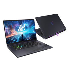Gigabyte AORUS 16X ASG-63USC65SH Gaming Laptop |
Intel Core i7-13650HX Processor - 16GB DDR5 RAM - 1TB NVMe SSD - NVIDIA GeForce RTX 4070 8GB GDDR6 Graphics - 16.0 inches WQXGA 165Hz (Gray, Win11)