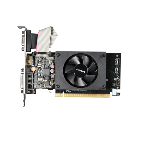 Graphics Card Gigabyte GeForce GT 710 2GB DDR3 4xHDMI