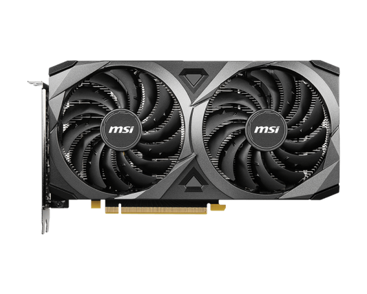 بطاقة الرسومات MSI GeForce RTX 3060 VENTUS 2X OC (12GB GDDR6)