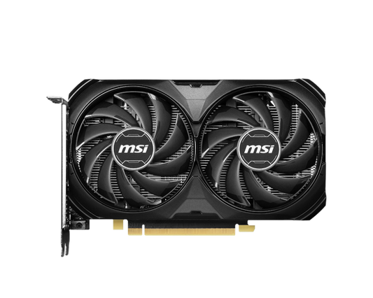 بطاقة الرسومات MSI GeForce RTX 4060 Ti VENTUS 2X BLACK OC (8GB GDDR6)