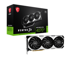 بطاقة الرسومات MSI GeForce RTX 4070 Ti VENTUS 3X OC (12GB GDDR6X)