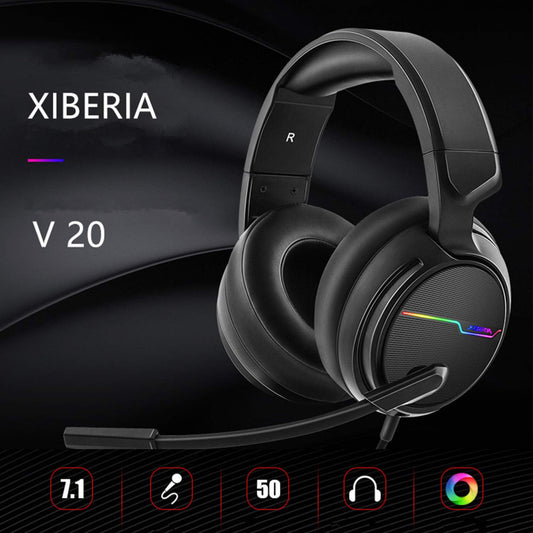 Headphones Gaming Xiberia V20 1 Socket USB - King Tech