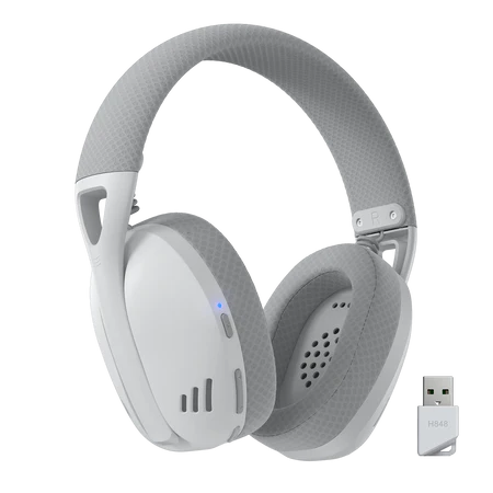 Headset Gaming Redragon Ire Pro H848 Wireless 7.1 Surround Detachable Mic - King Tech