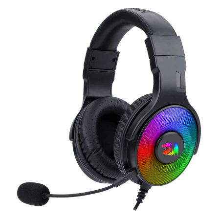Headset Gaming Redragon Pandora H350 RGB Wired Detachable Mic - King Tech