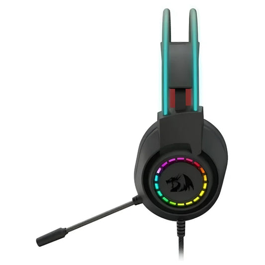 Headset Gaming Redragon Scream H231-RGB Surround Sound Noise-Canceling Mic - King Tech