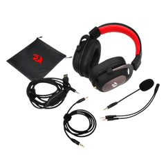 Headset Gaming Redragon Zeus H510 Wired 7.1 Surround Detachable Mic - King Tech