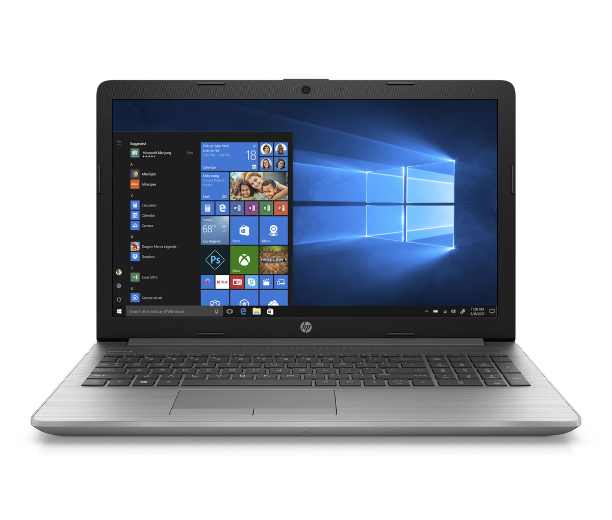 HP 255 G7 Laptop | AMD Athlon Silver 3050U Processor - 8GB DDR4 RAM - 256GB M.2 SSD - AMD Radeon Graphics - 15.6 inches HD (Used)