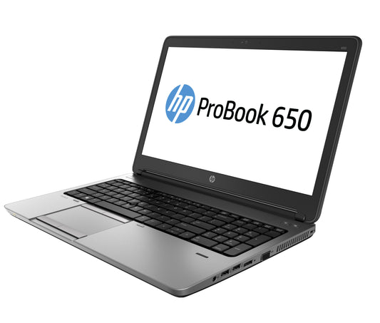 HP ProBook 650 G1 Laptop |
Intel Core i5-4300M - 8GB DDR3 - 500GB HDD - Intel HD Graphics 4600 - 15.6" (Used)