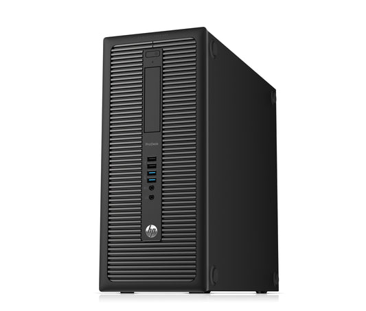 HP ProDesk 600 G1 Tower PC | Intel Core i3-4130 Processor - 4GB DDR3 RAM - 500GB HDD - Intel HD Graphics 4400 (Used)