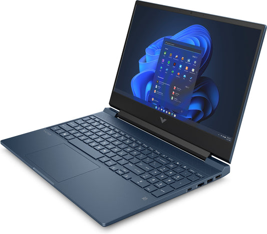 HP Victus 15-fa1096ne Gaming Laptop |
Intel Core i7-13700H Processor - 16GB DDR4 RAM - 512GB NVMe SSD - NVIDIA GeForce RTX 4050 6GB GDDR6 Graphics - 15.6 inches FHD IPS 144Hz (Performance Blue)