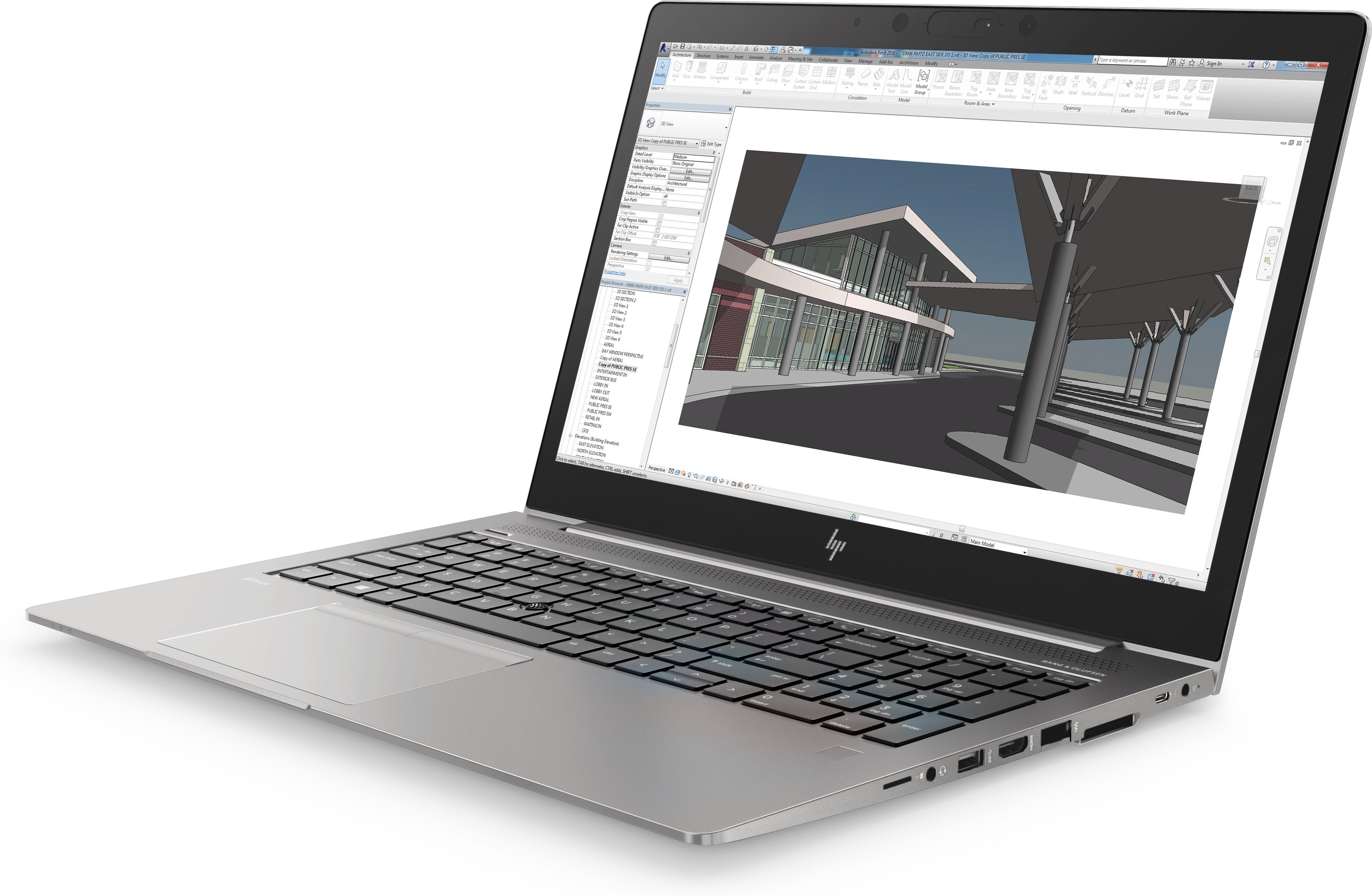 HP ZBook 15u G5 Mobile Workstation | Intel Core i7-8550U Processor - 16GB DDR4 RAM - 512GB NVMe SSD - AMD Radeon Pro WX 3100 4GB - 15.6 inches FHD