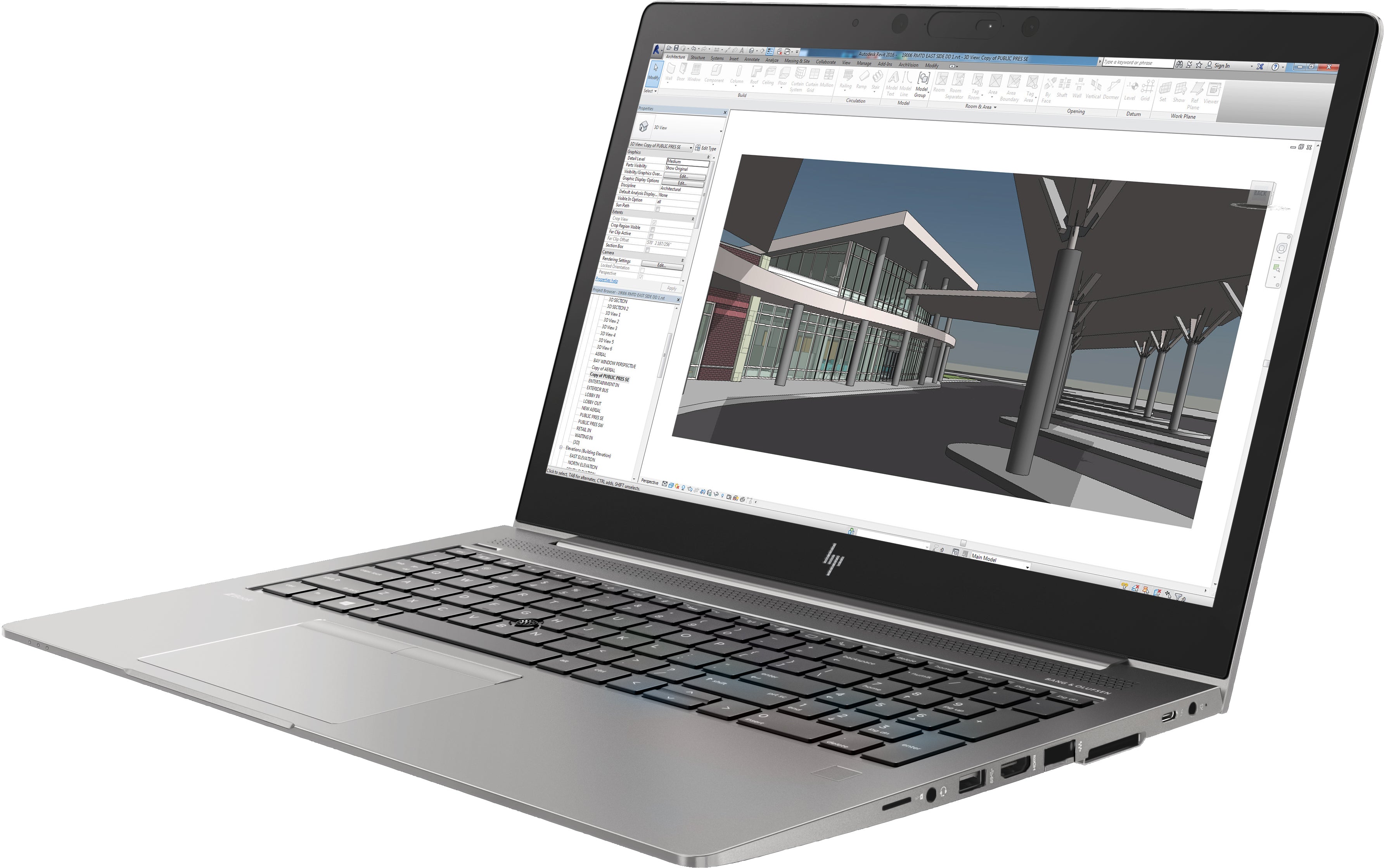 HP ZBook 15u G5 Mobile Workstation | Intel Core i7-8550U Processor - 16GB DDR4 RAM - 512GB NVMe SSD - AMD Radeon Pro WX 3100 4GB - 15.6 inches FHD